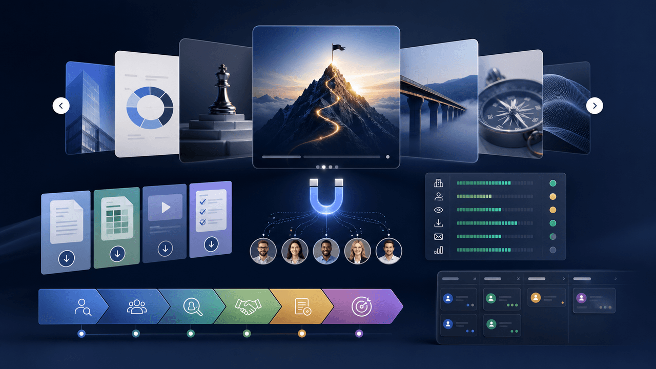 B2B Carousel Content That Generates Leads (Not Just Impressions) visual