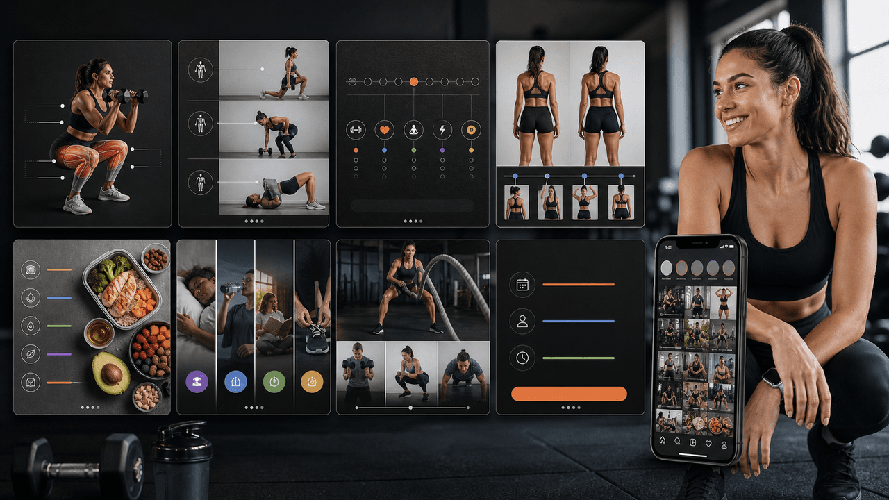 Fitness Trainer Instagram Carousels: The Content Guide That Fills Your Classes visual