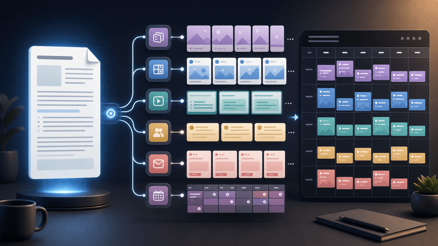 How to Turn One Newsletter Into a Week of Social Content visual