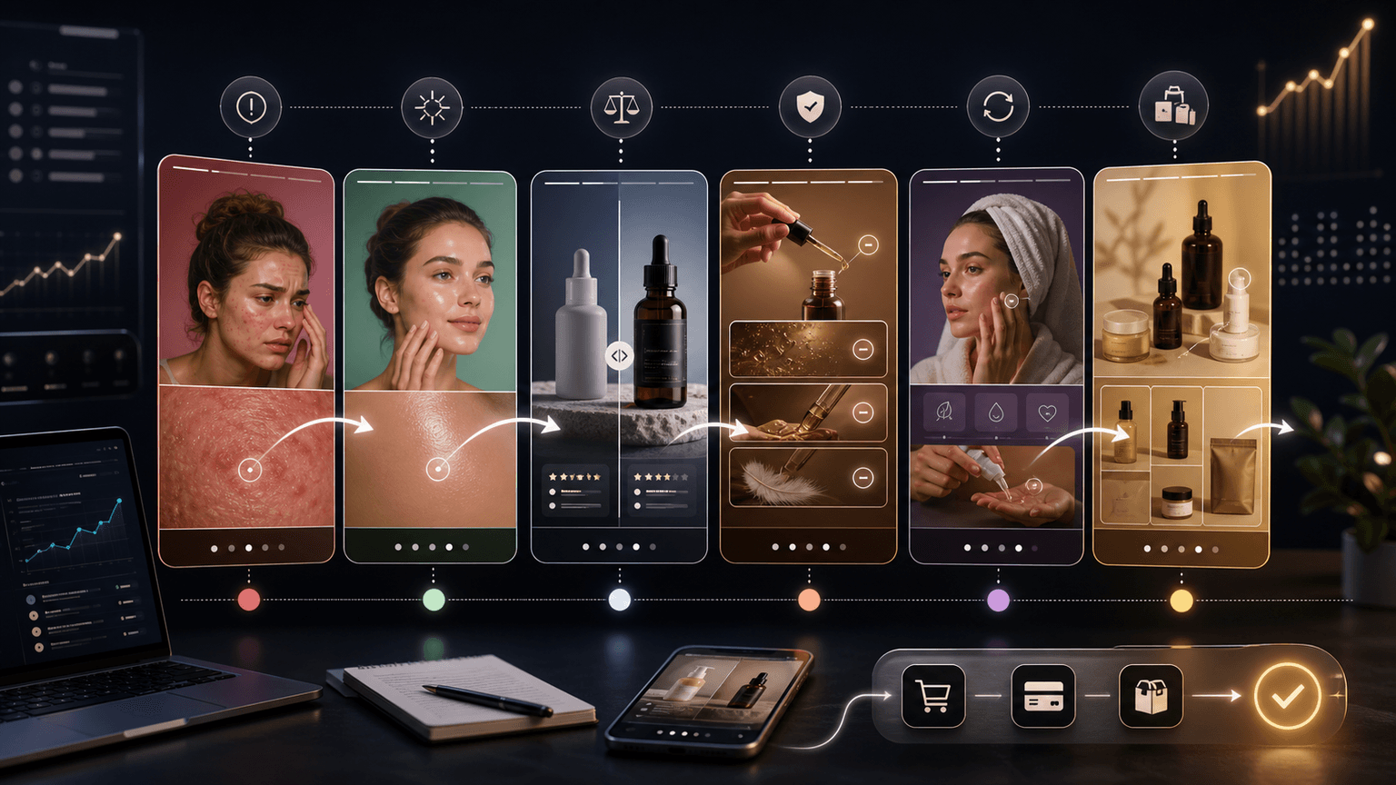 TikTok Slideshow Hook Templates for Product Demos visual