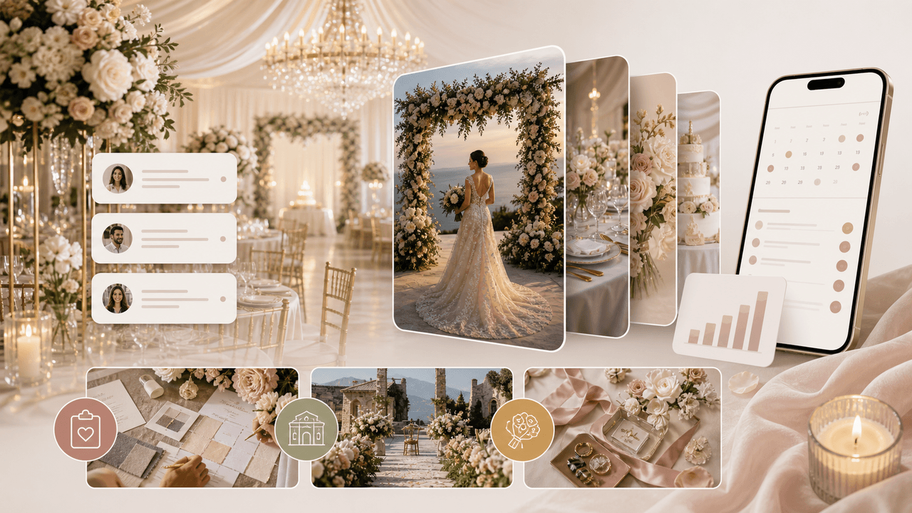 Wedding Business Carousel Marketing: The Instagram Strategy for Venues and Planners visual