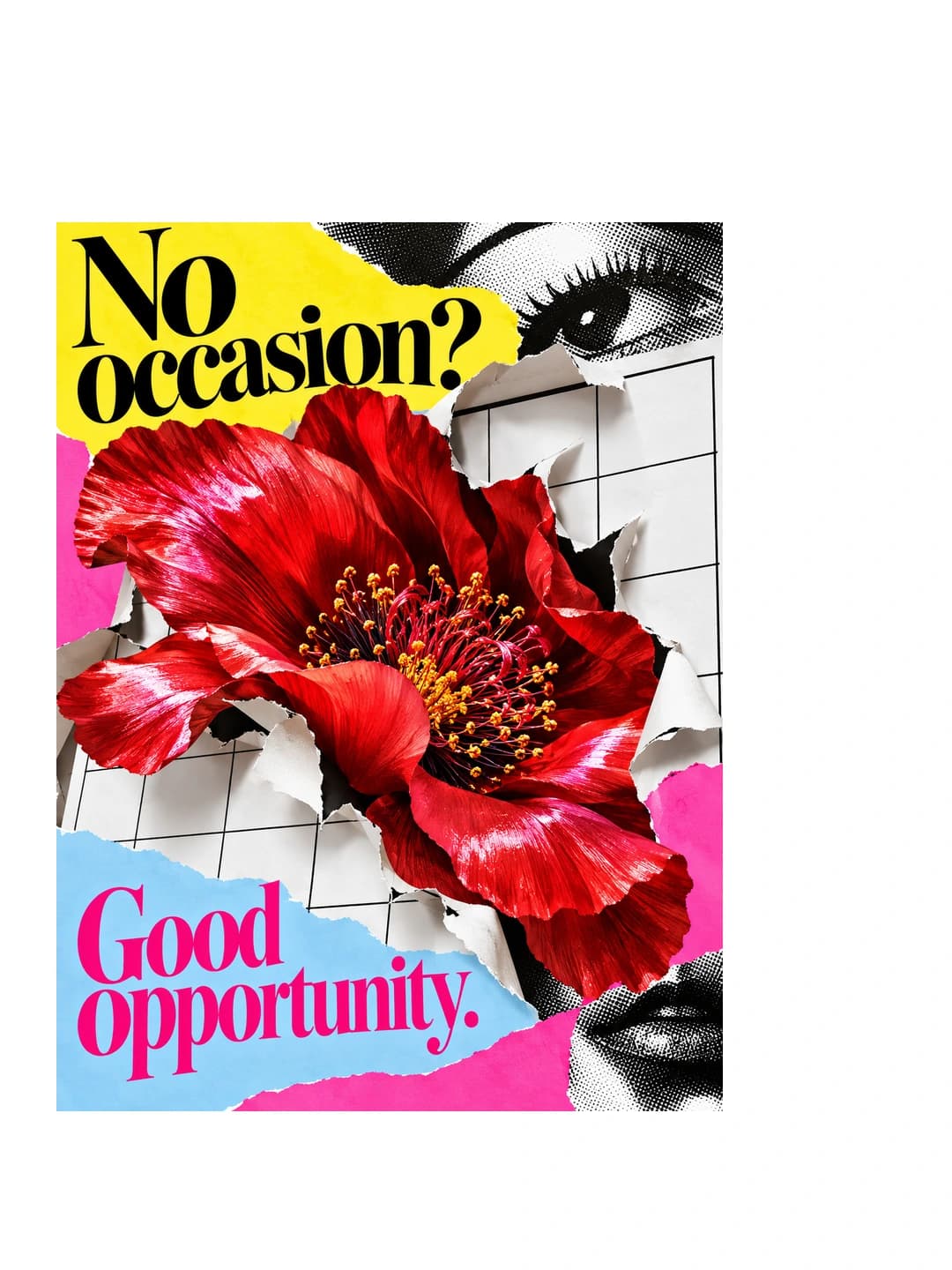 Flower shop: No occasion? Good opportunity. · Slide 1/2