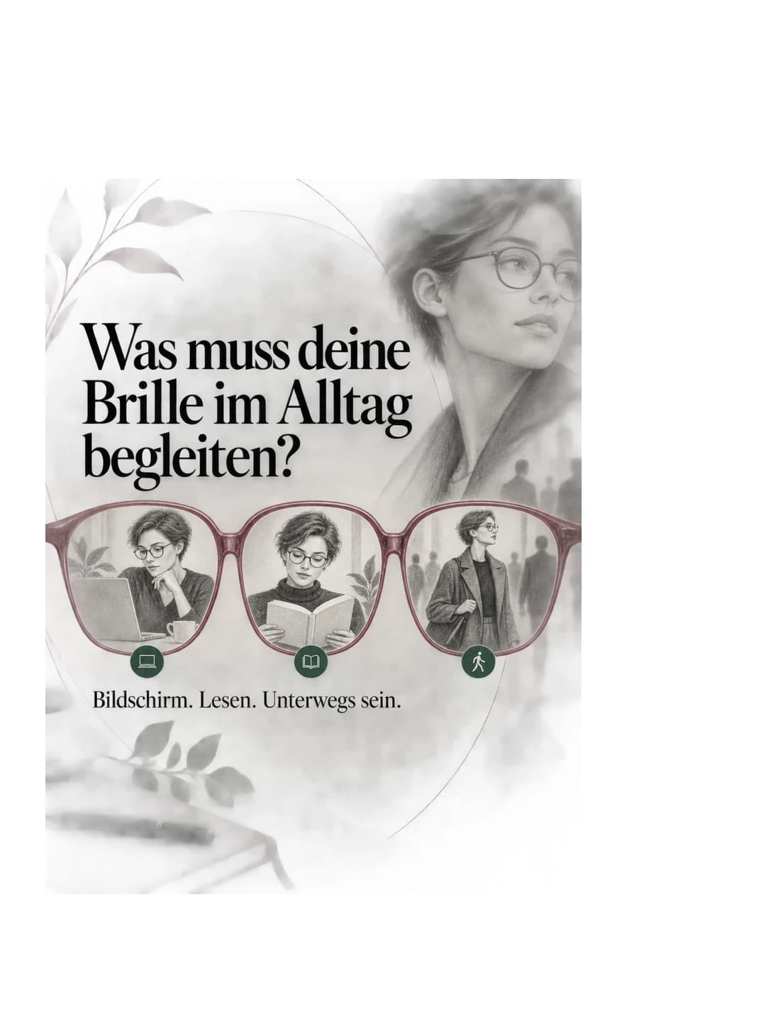 Optiker: Neue Brille? Denk an deinen Montag. · Folie 2/2