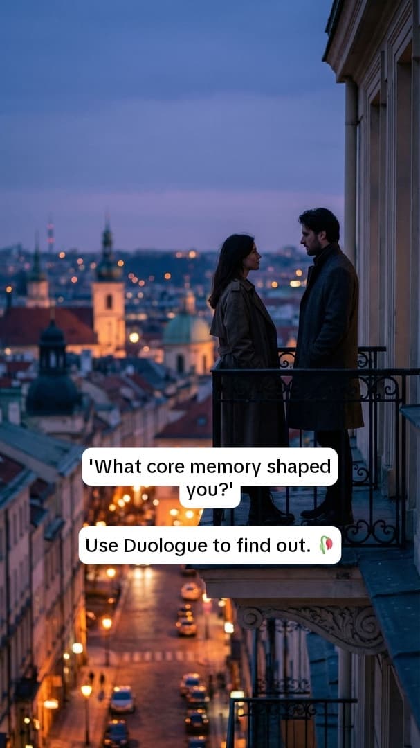 Dark academia slideshow generated by AttentionClaw: a moody candlelit café scene with elegant dating-advice typography — slide 5 of 5